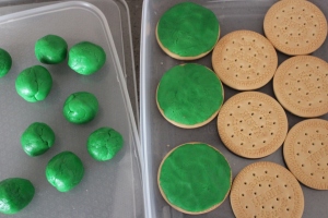 Zombie Cookies Prep